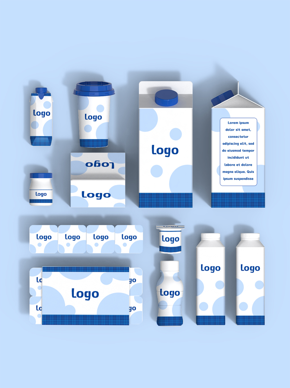 奶制品包裝VI樣機(jī) 設(shè)計與制品創(chuàng)新的藝術(shù)融合